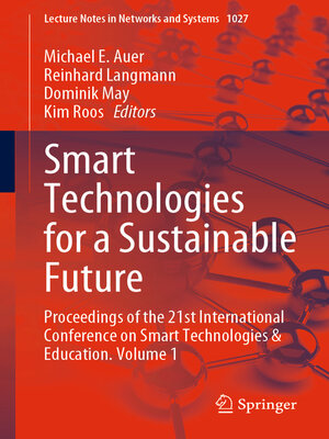 cover image of Smart Technologies for a Sustainable Future